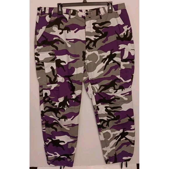 Rothco Military Size XXL Camouflage BDU Fatigue Tactical Combat Pants - Picture 1 of 7